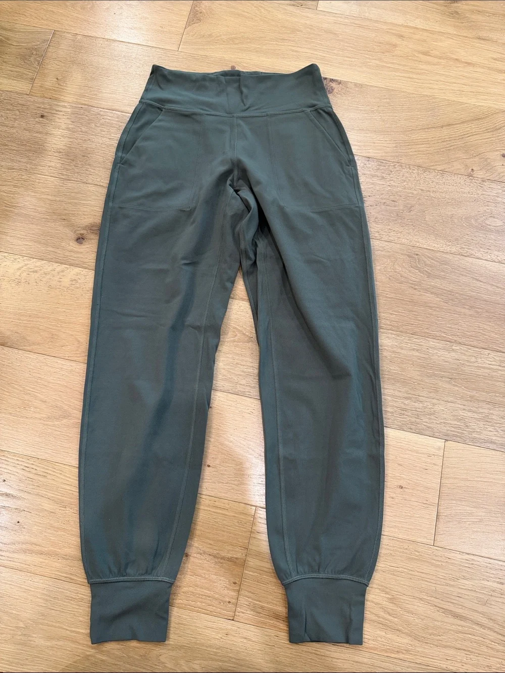 Lululemon Align Olive Green High-Waist Jogger Pants